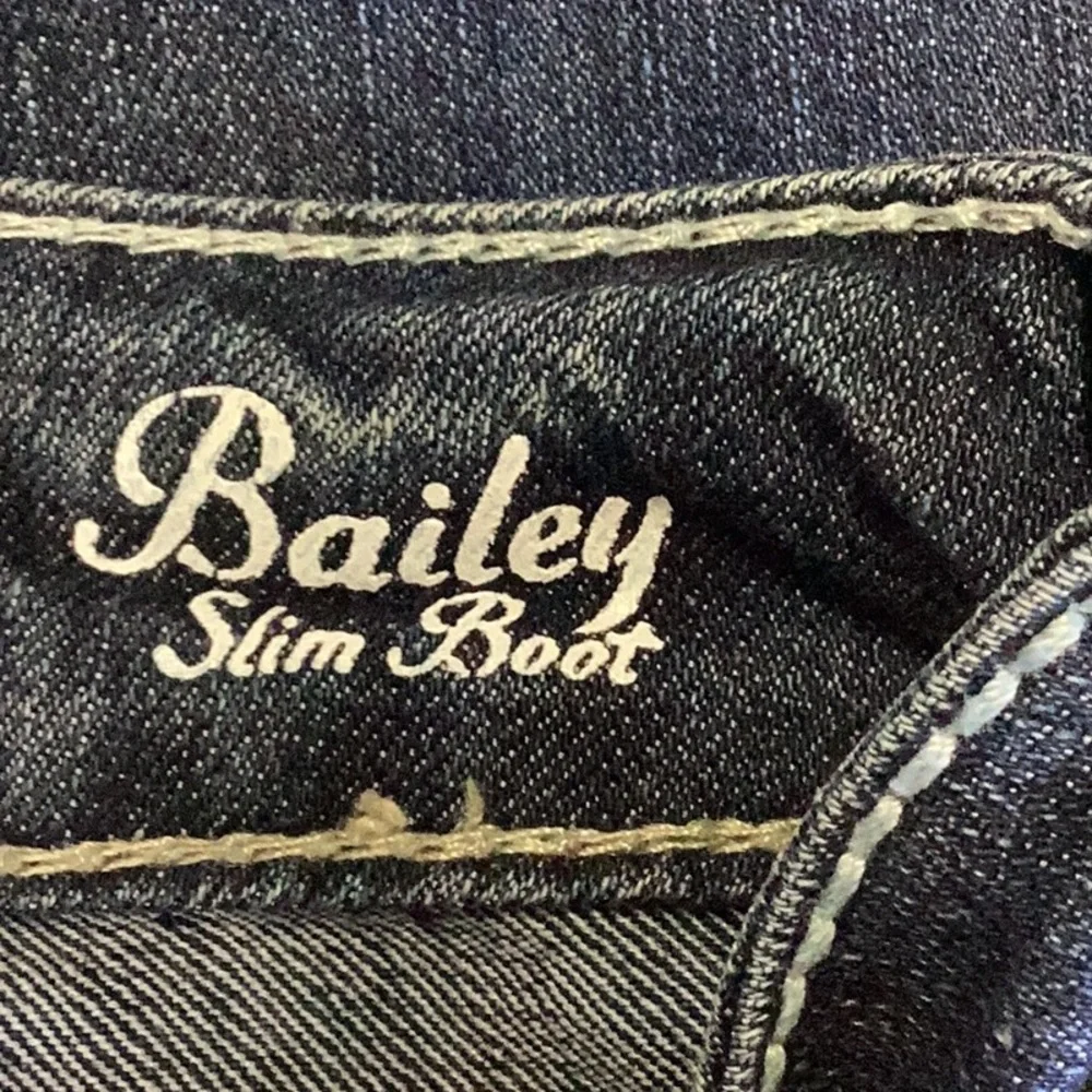 Hydraulic Dark Wash Slim Bootcut Jeans - Picture 4 of 5